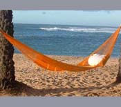 Yellow Nylon Hammock